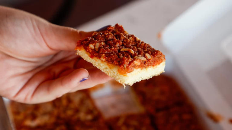 What is scachatta? The saucy history of Tampa’s pizza-like potluck staple