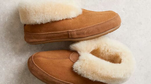 Overland Emma Classic Australian Merino Sheepskin Slippers