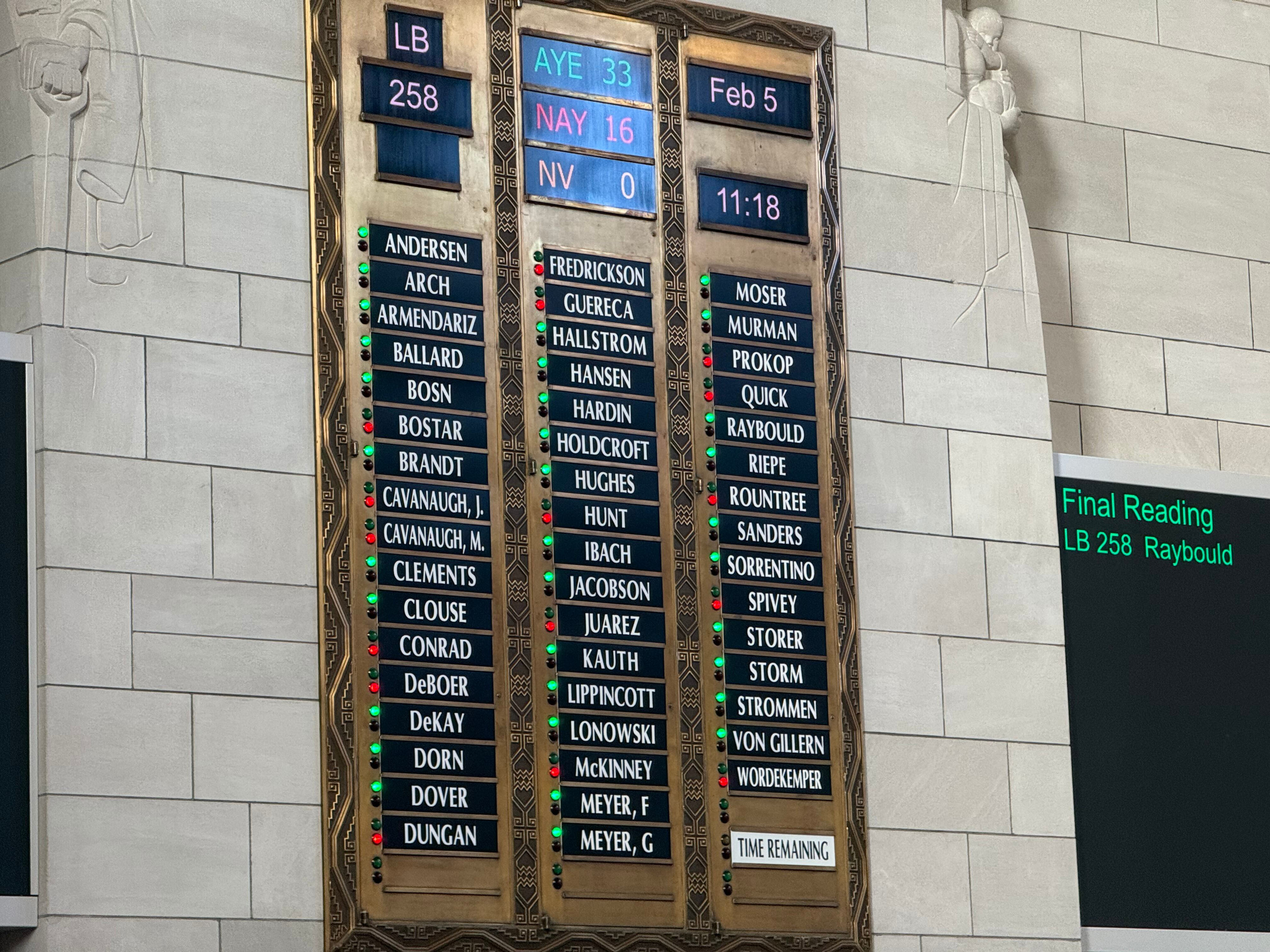 Nebraska lawmakers approve bill to wind back voter-approved minimum wage growth<br>