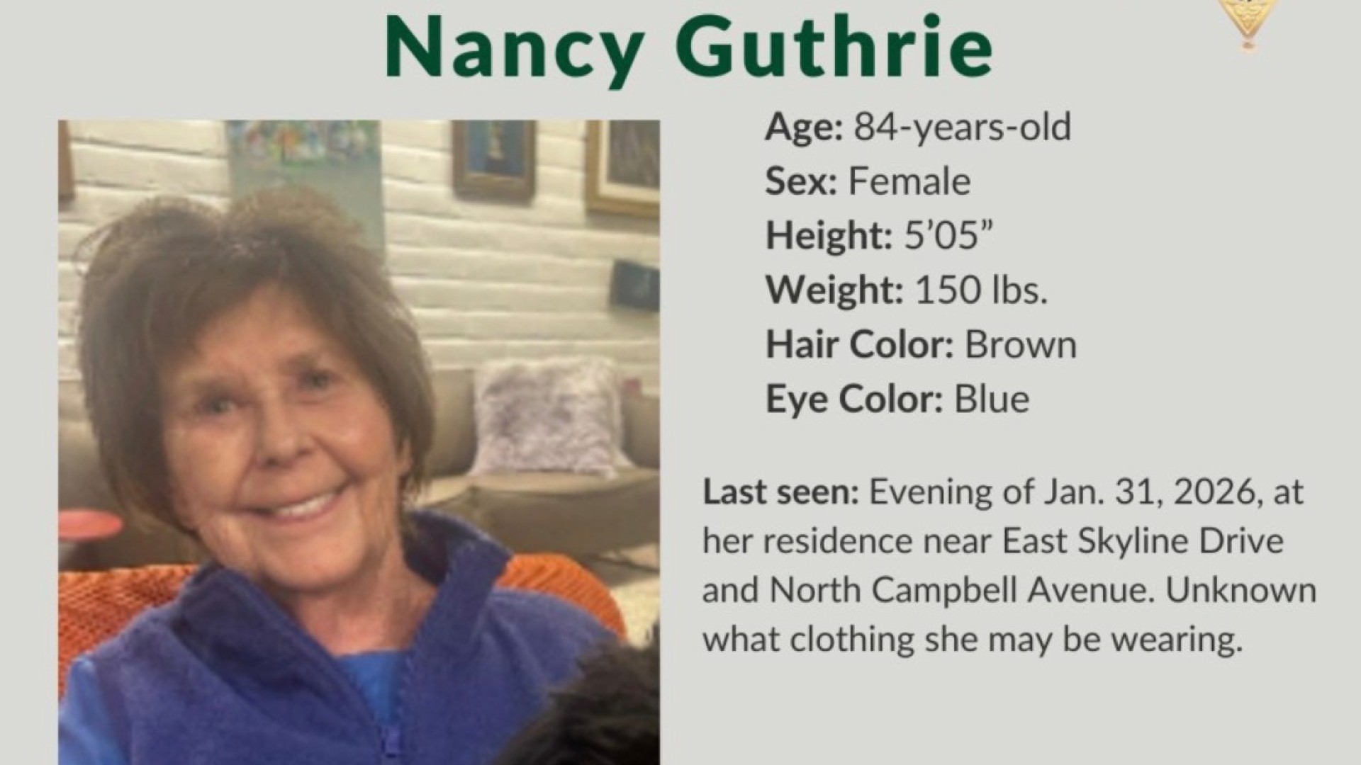 FBI: To those who have Nancy, the family is ready to talk