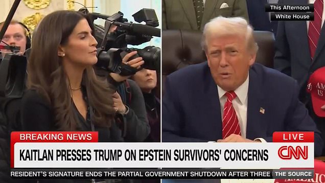 Trump tells reporter she 'never smiles' after being asked about Epstein ...