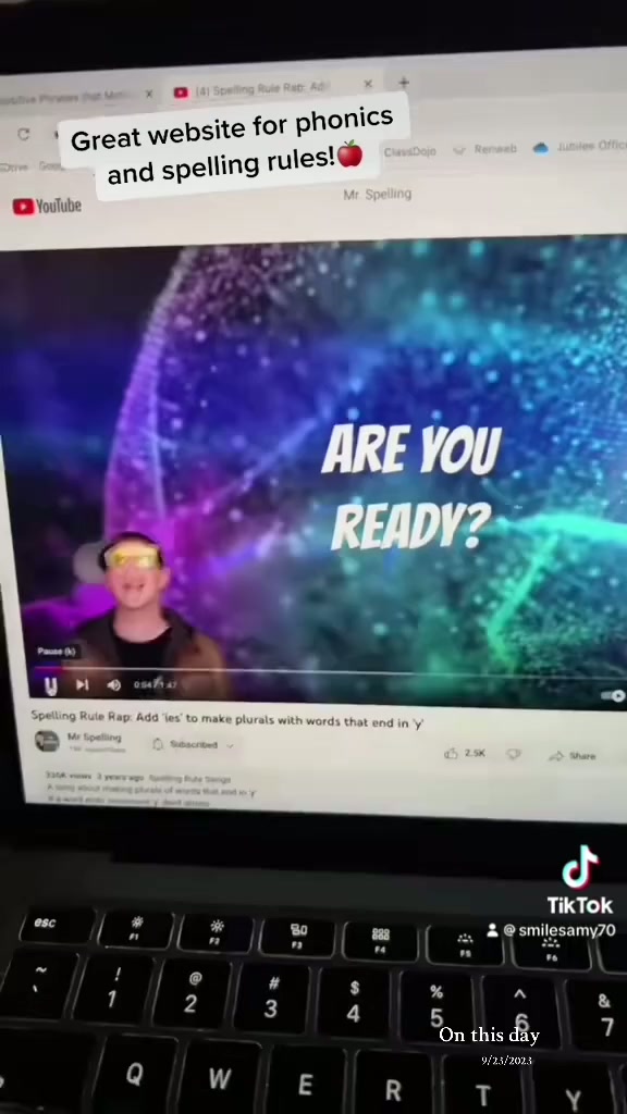 Phonics rap channel every reading teacher should know