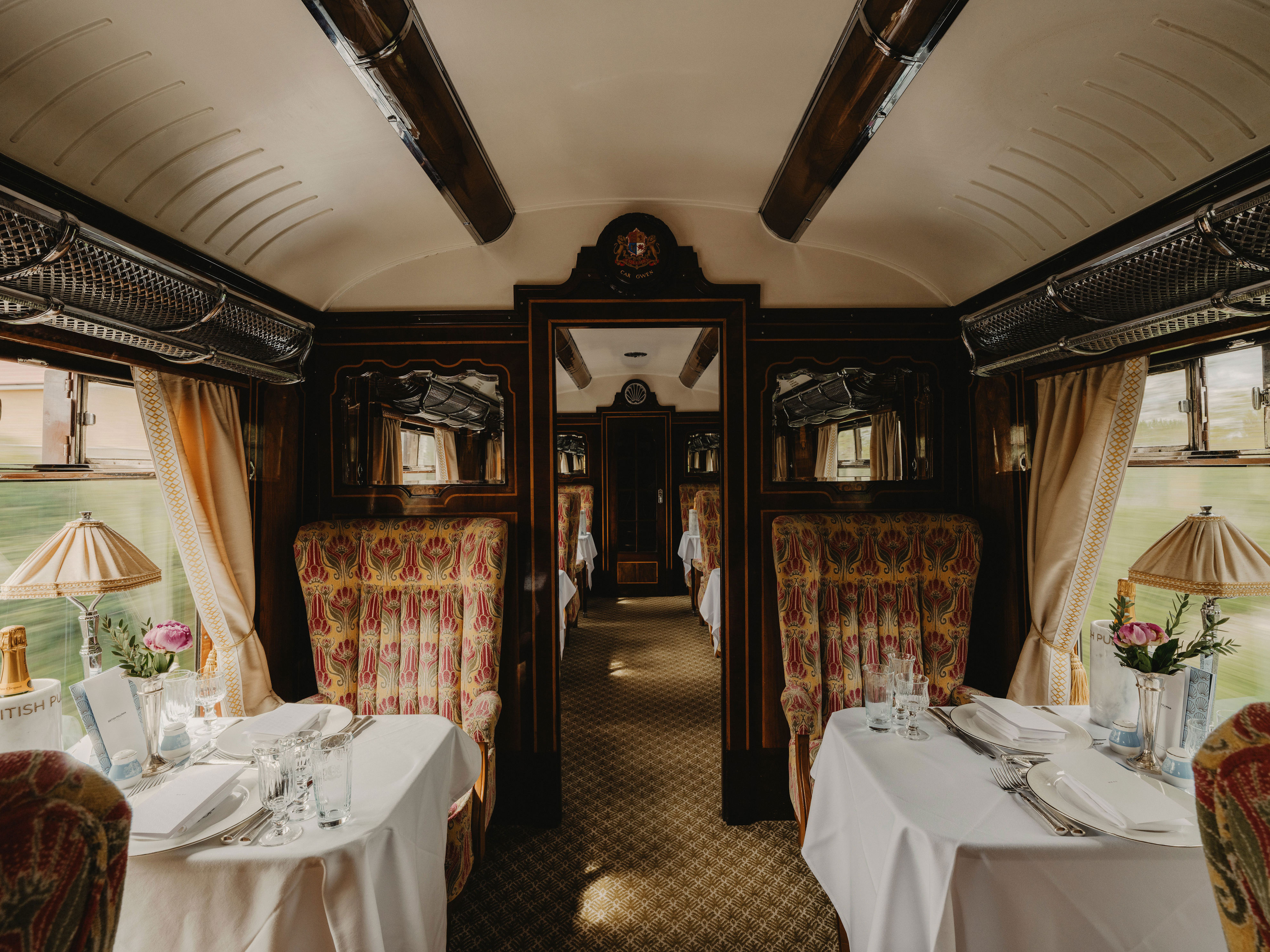 4 luxury trains with over-the-top afternoon tea
