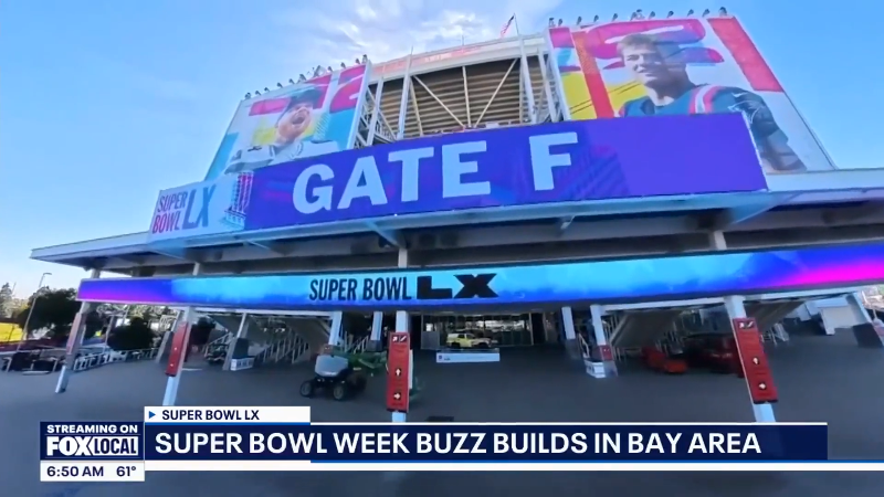 Super Bowl buzz builds in the San Francisco Bay Area