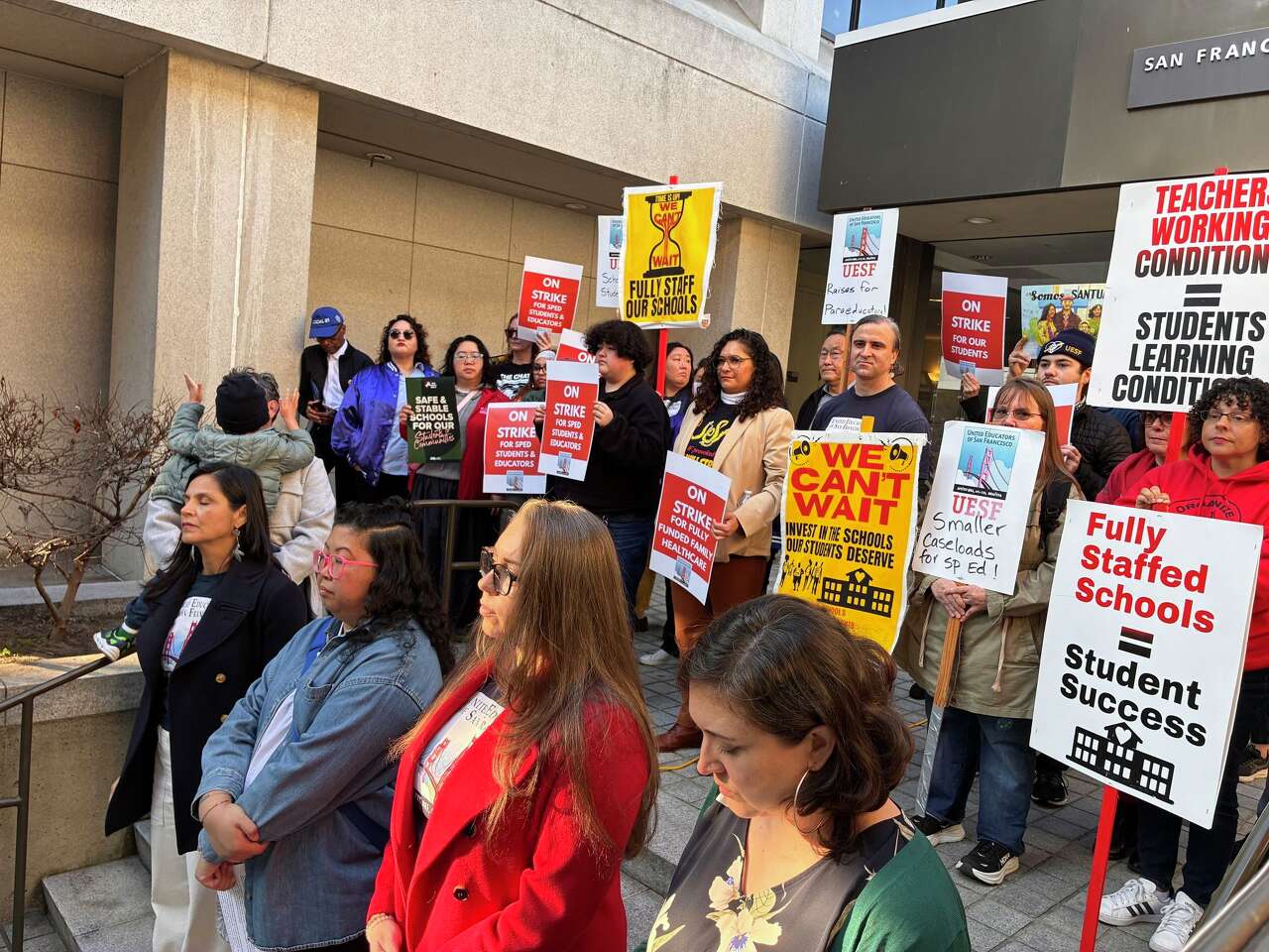 SF teachers will strike Monday, with little hope for last-minute agreement