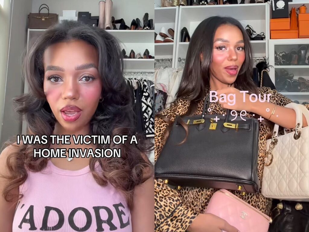 How this influencer’s own TikToks made her a target for ‘nightmare