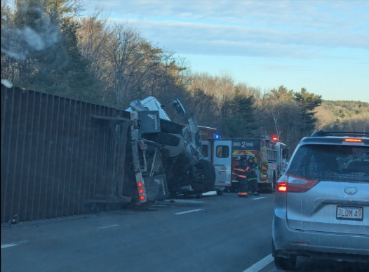 Truck driver dies after Route 2 crash