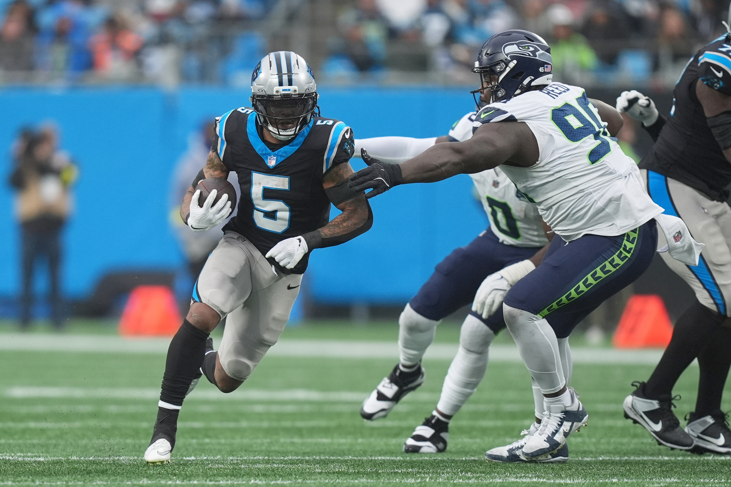 Panthers FA RB Rico Dowdle would definitely consider return to Cowboys