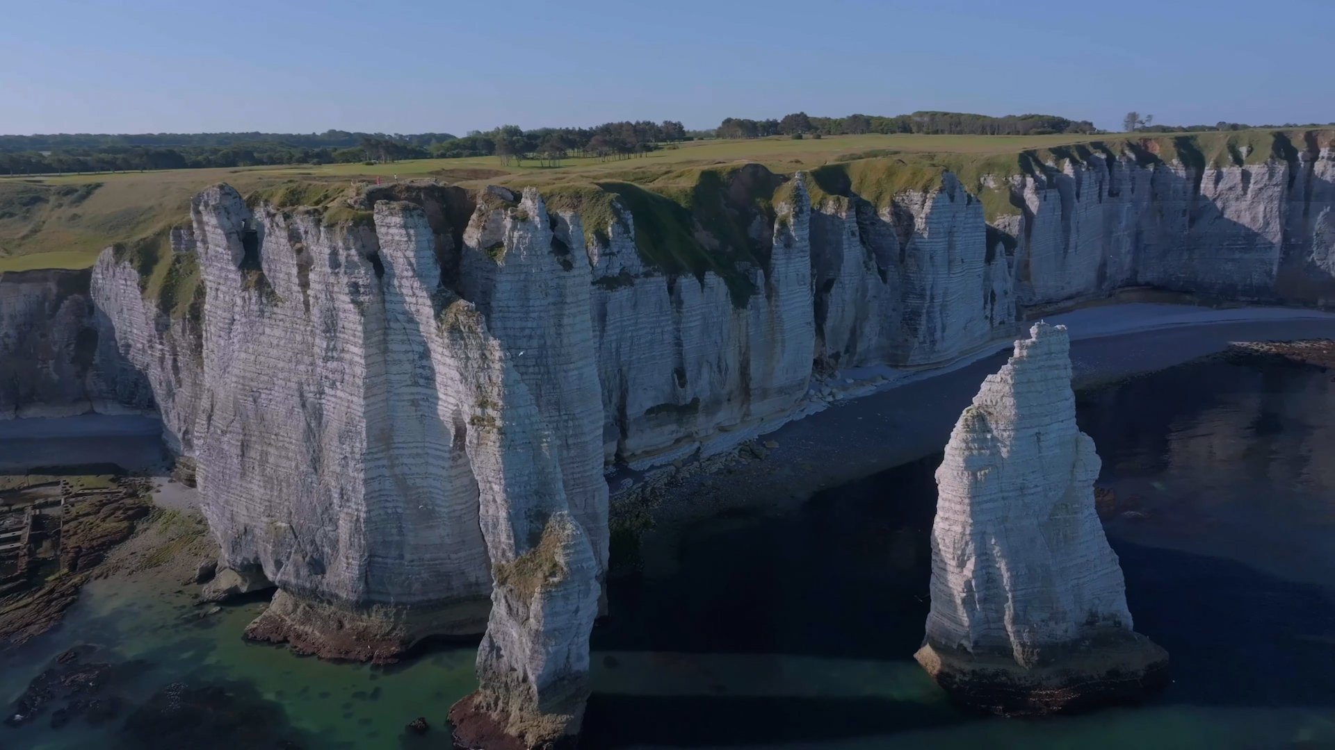 Drone views of rock formations in Europe, part 2