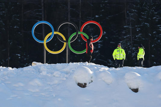 Igrzyska Mediolan Cortina. Jedna z aren olimpijskich - trasa biegowa w Tesero