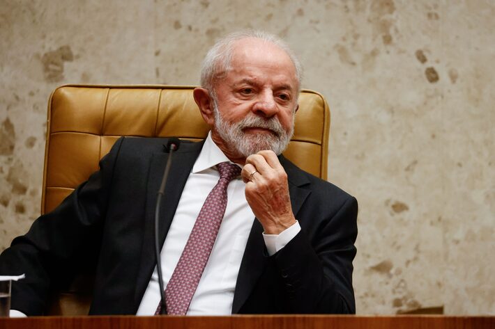 Lula diz que não haverá qualquer tipo de proteção especial ao seu filho ou a qualquer outra pessoa nas investigações sobre os descontos indevidos em aposentadorias Foto: Wilton Junior/Estadão
