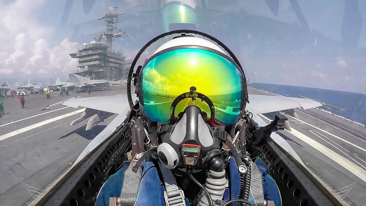 Inside the daily routine of skilled US Navy pilots flying elite fighter ...