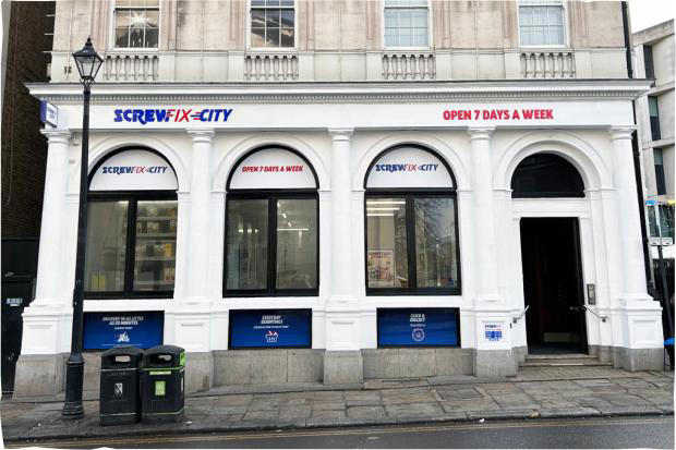 Former Greenwich NatWest to open as Screwfix next month