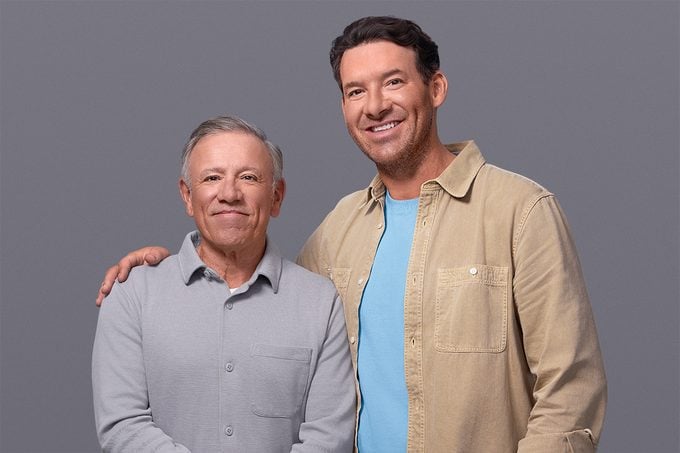 Tony Romo and his dad team up to tackle a men’s health crisis