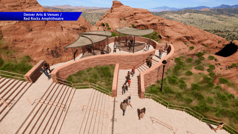 Red Rocks reveals new East Terrace, permanent merch stand ahead of 85th ...
