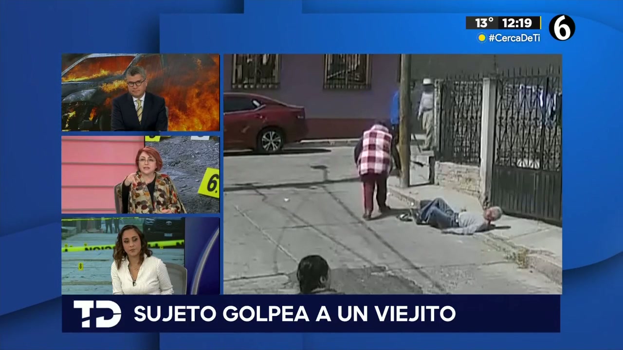 Sujeto agrede y golpea a adulto mayor en Atizapán de Zaragoza; momento ...