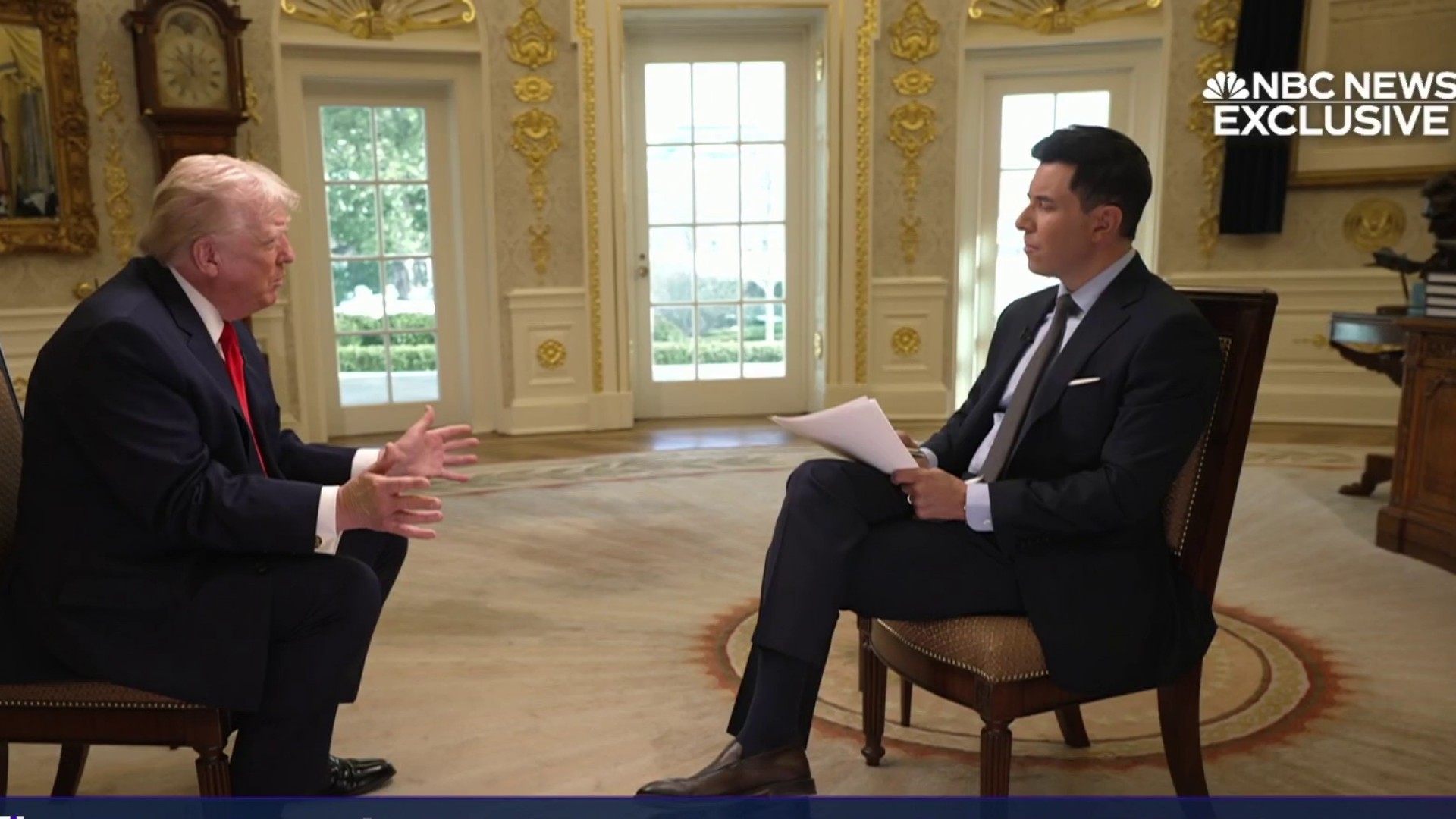 Exclusive interview with President Trump