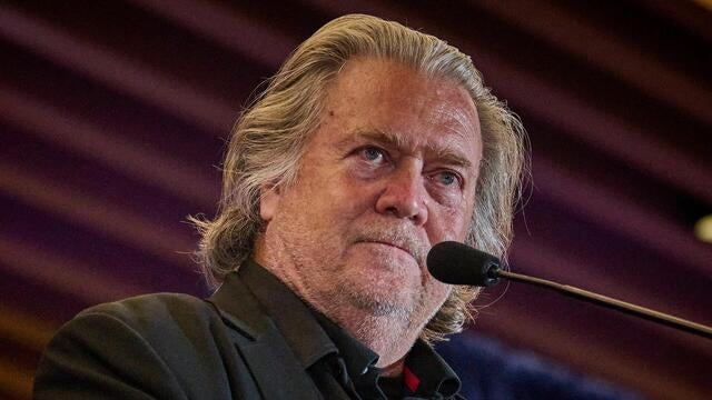Former White House chief strategist Steve Bannon calls for ICE to ...