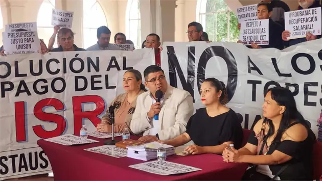 STAUS pide aumento salarial del 10.8 por ciento para 2026