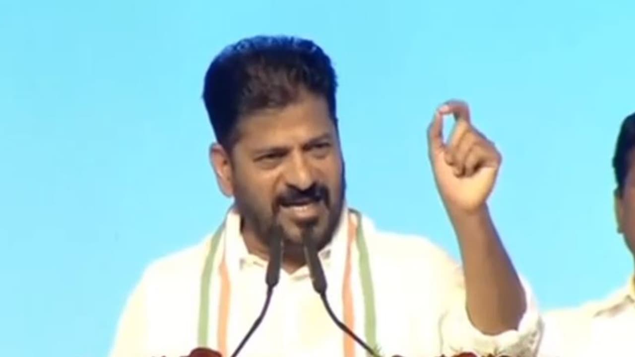 BJP brought 'donkey's egg' to Telangana, not funds: Revanth Reddy