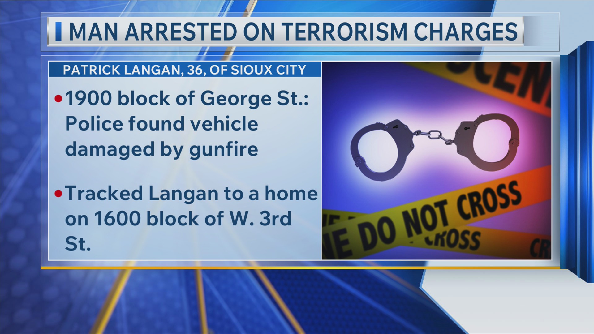 Sioux City man arrested on terrorism charges