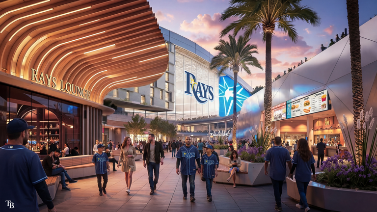 Tampa Bay Rays share vision for new proposed ballpark at Hillsborough ...
