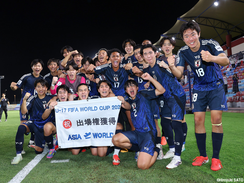 W杯予選兼ねるU17アジア杯&U17女子アジア杯のポット分けが発表!