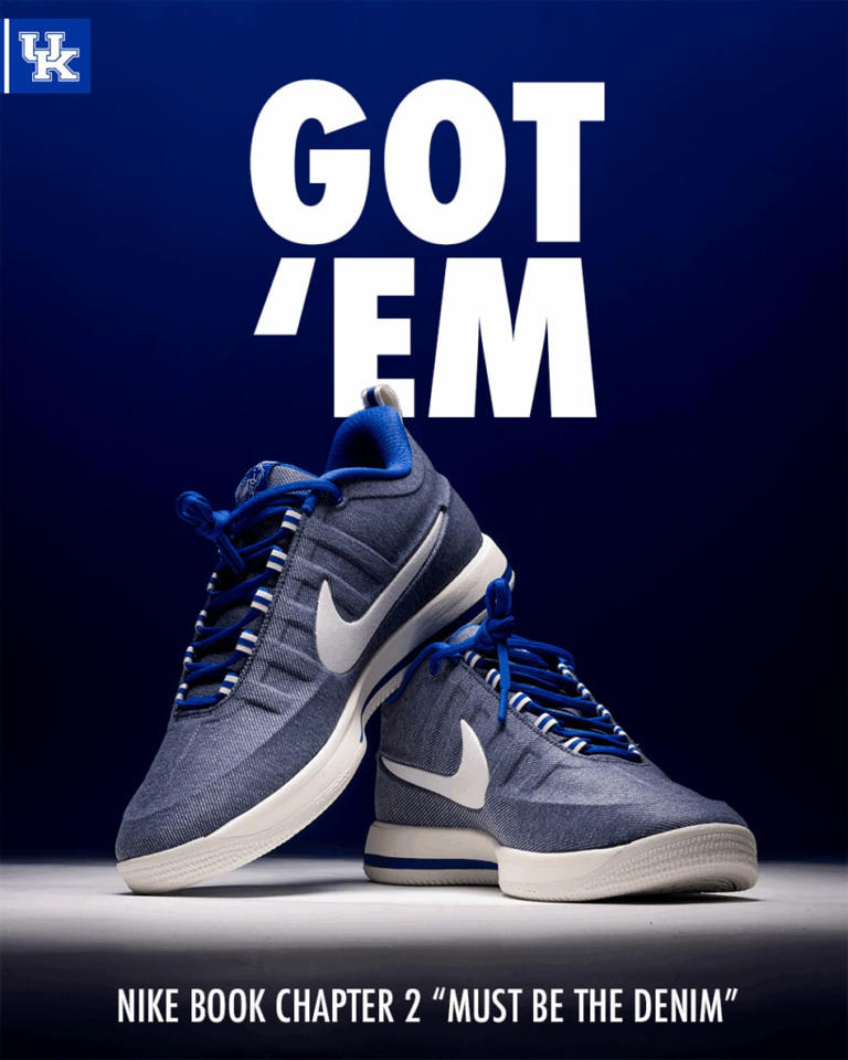 Look: UK shows off new Nike Book Chapter 2 'Must Be the Denim' shoes