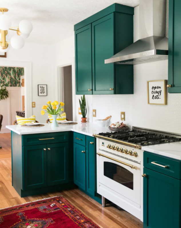 40 green kitchen cabinet ideas to start 2025 in style