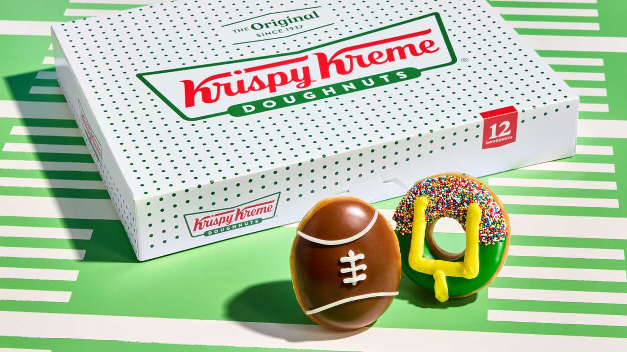 Krispy Kreme adds special treats to celebrate Super Bowl LX