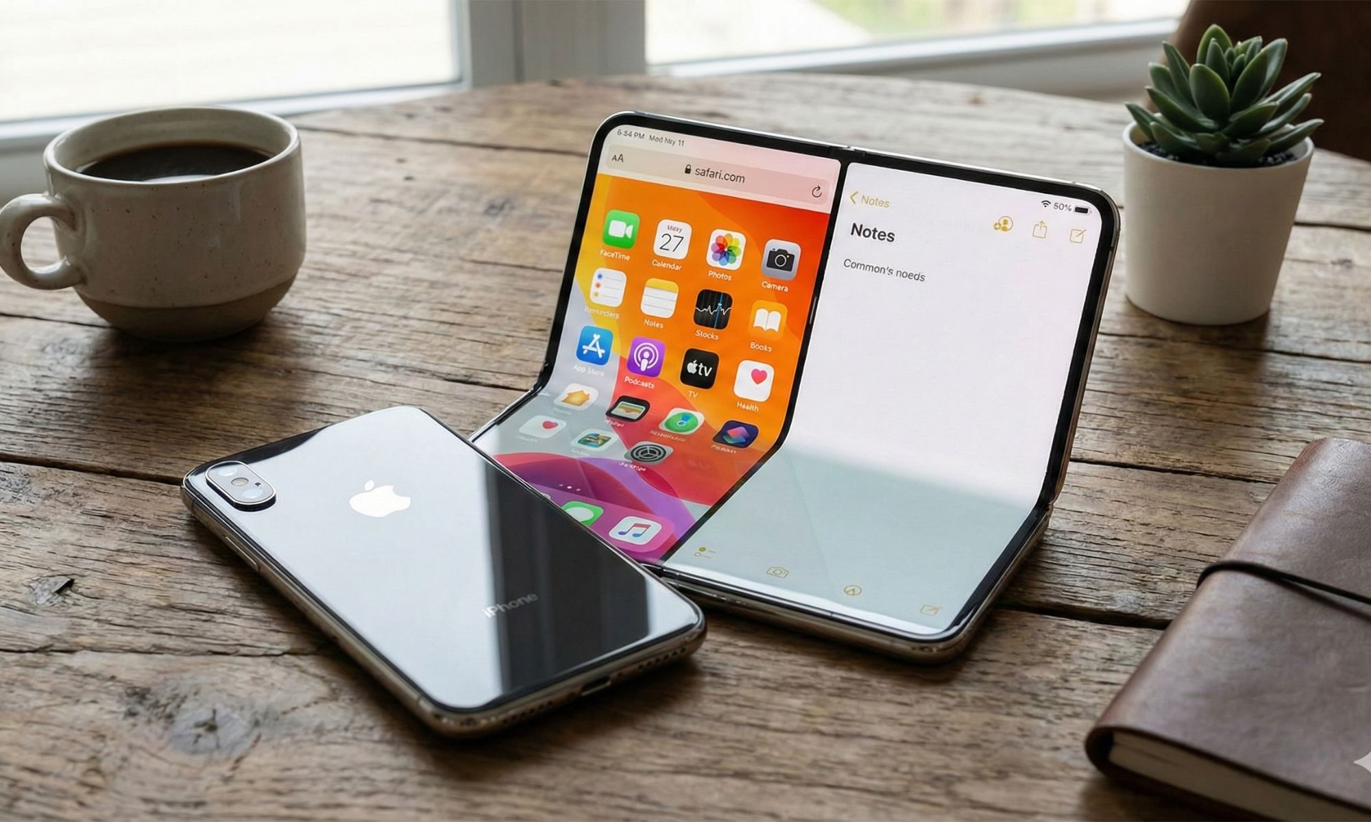 Foldable iPhone leak claims standout engineering and a design callback ...