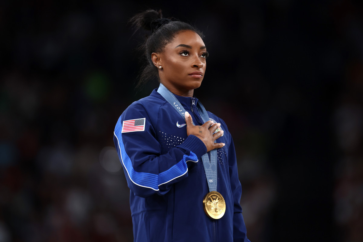 Simone Biles reflects on retirement plans after winning four medals in ...
