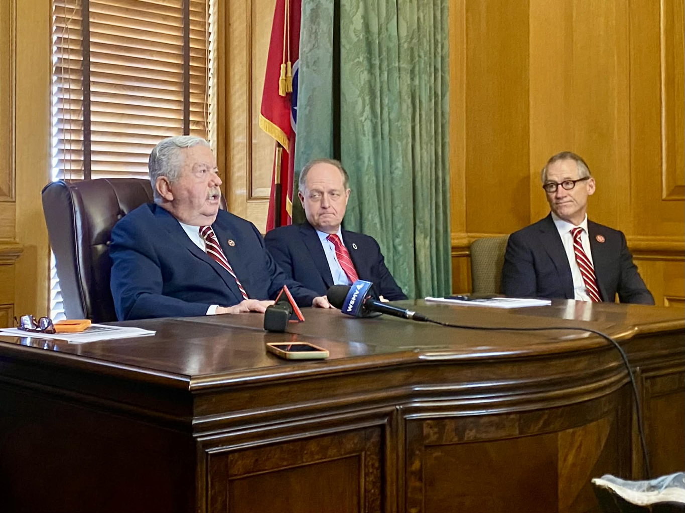 GOP leaders threaten NES takeover, call storm response 'total disaster'