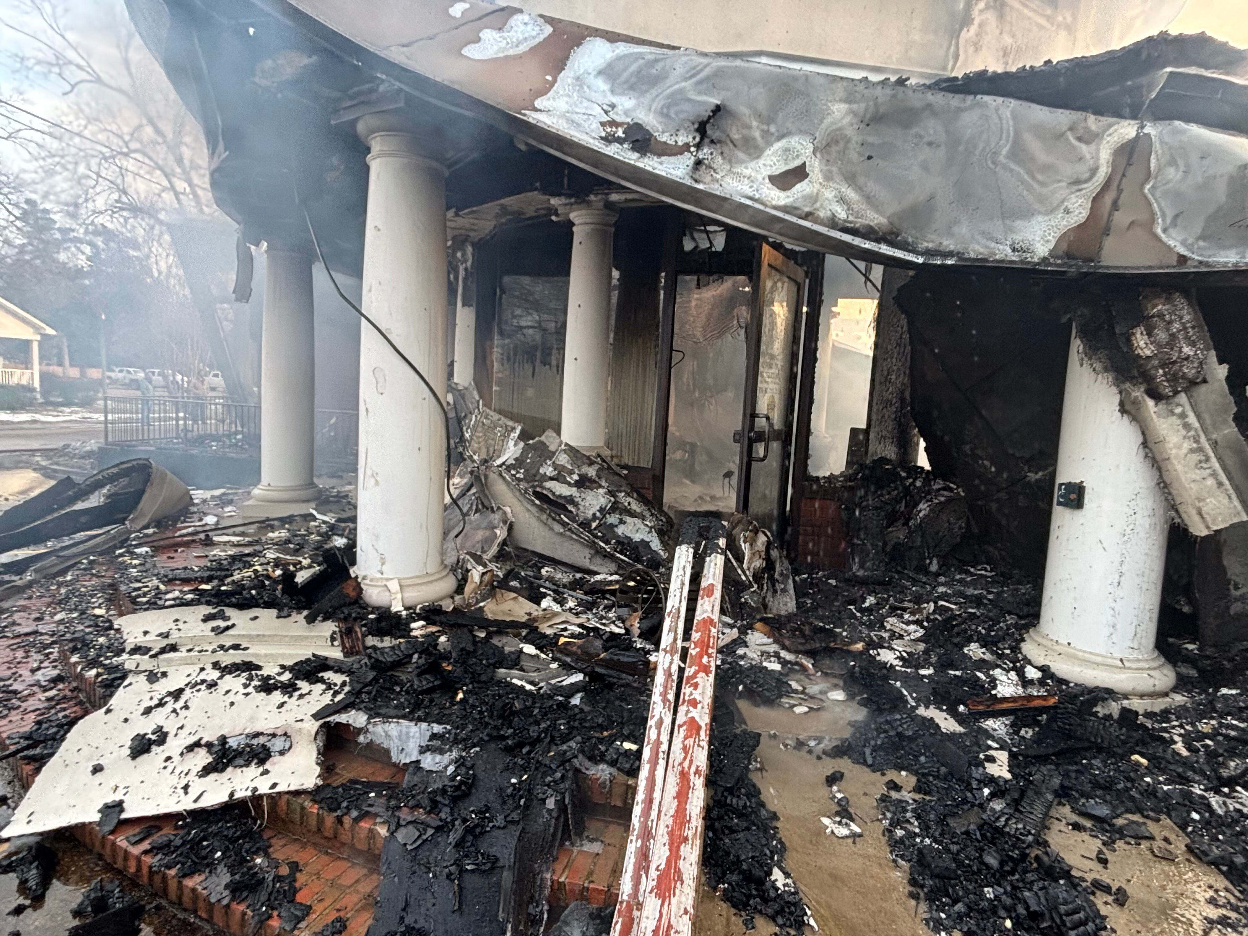 State investigation underway after fire destroys library in downtown Tunica