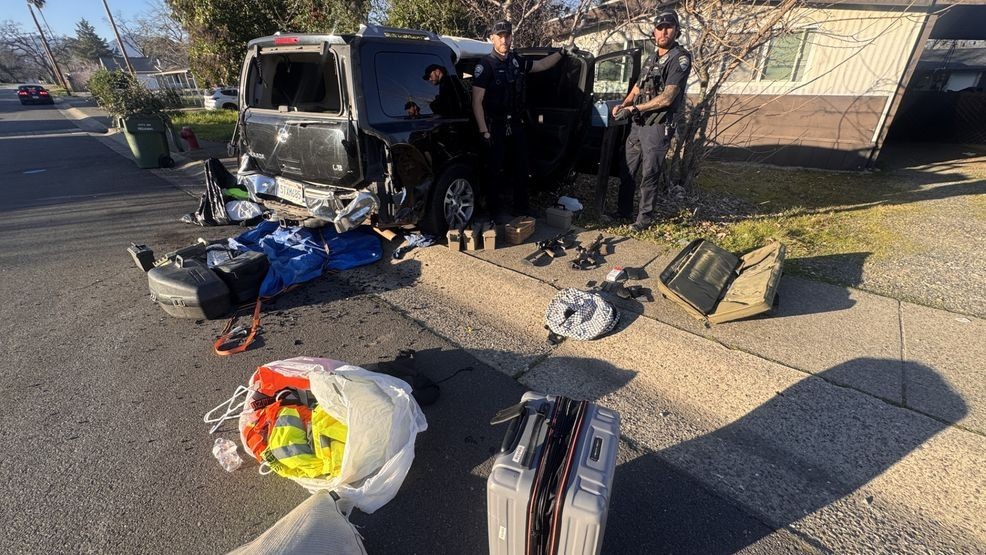 Redding police arrest domestic violence suspect after pursuit