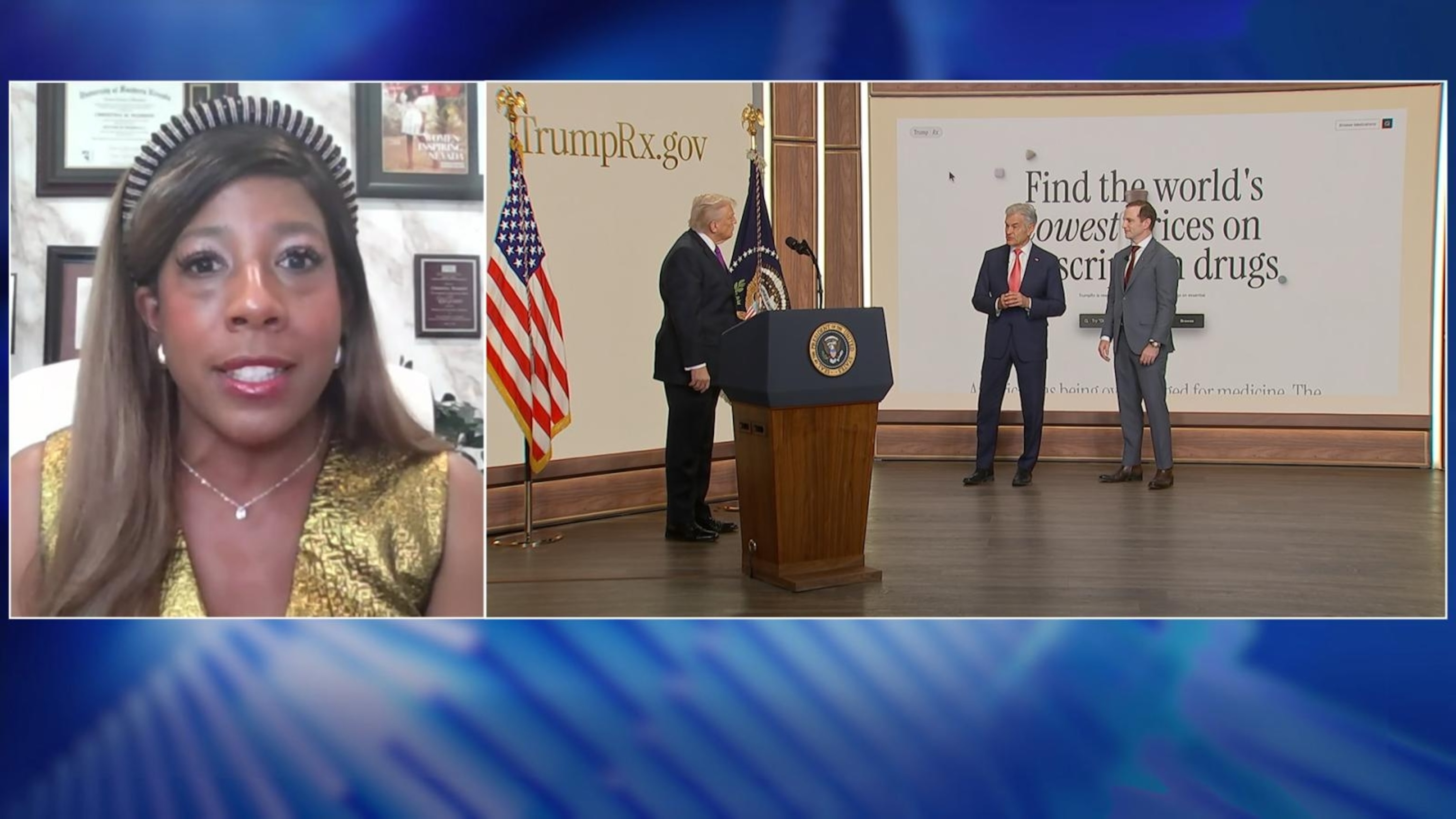 Pharmacist on the unveiling of the new TrumpRX website