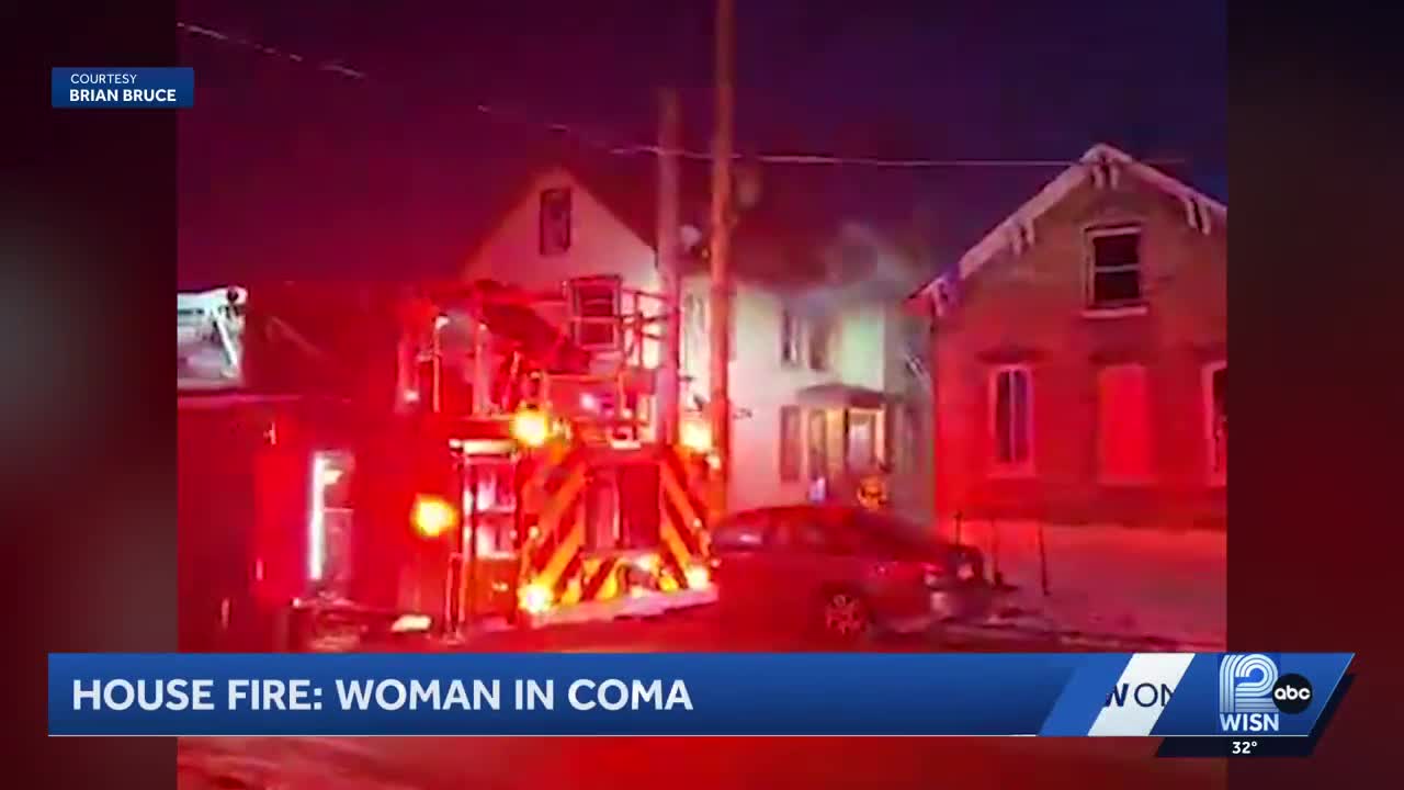 Woman in coma after helping four younger siblings escape Racine house fire