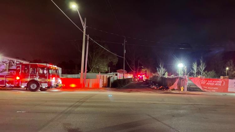 Male victim dead after fire at mobile home near Sunbeam Road; police ...