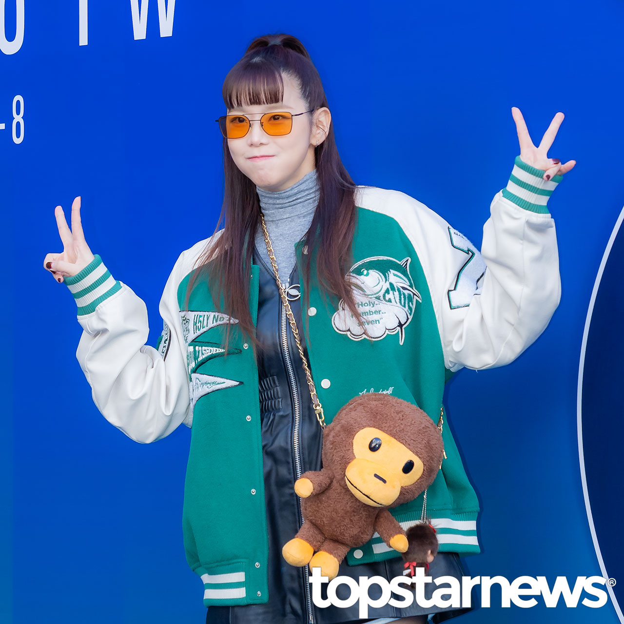 [HD포토] 정하은, '귀엽게 브이!' (서울패션위크)