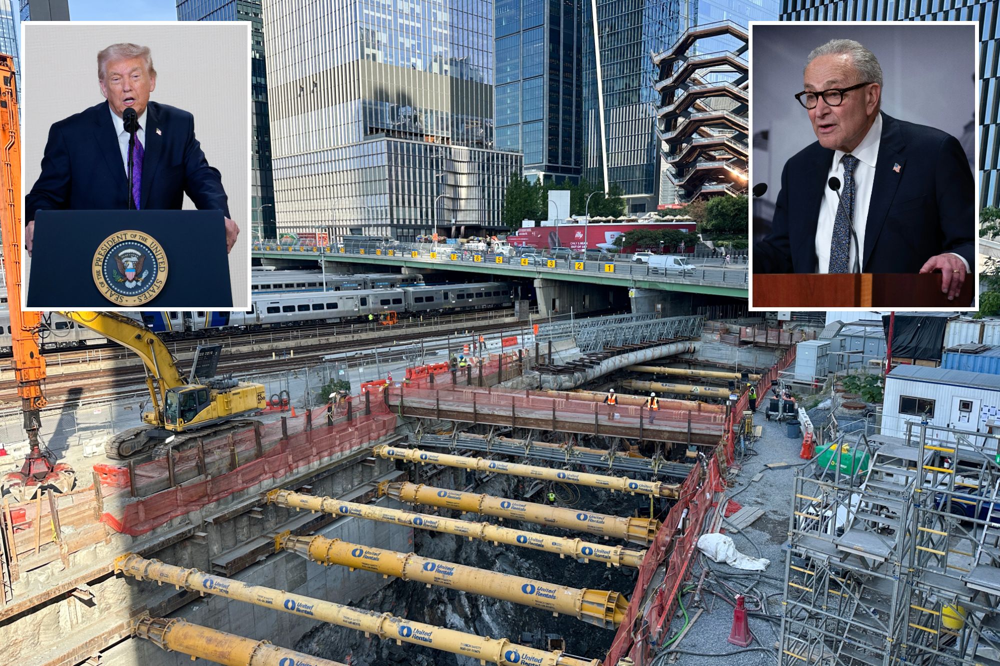 Schumer rejected Trump's offer to unfreeze $16B for Gateway tunnel in ...