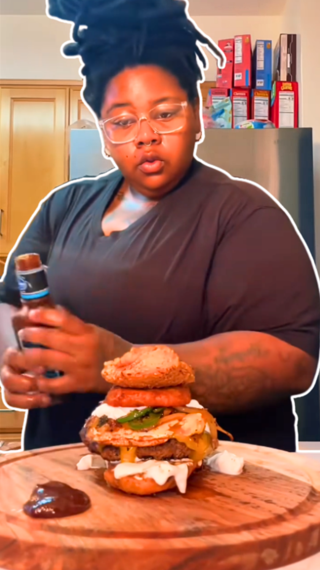 Three overloaded cheeseburgers you have to see