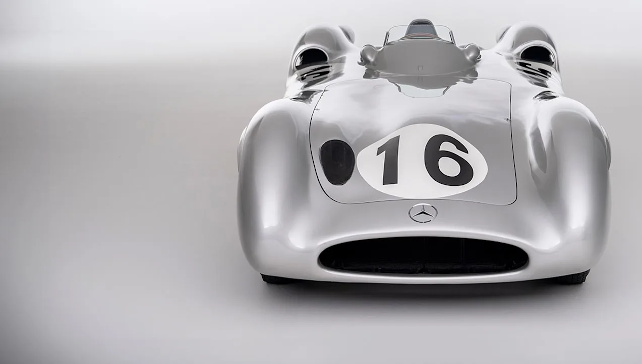 The first Mercedes F1 car