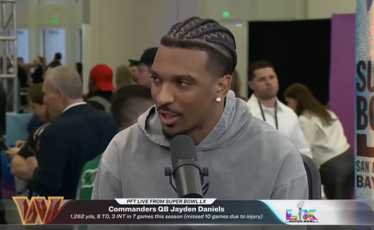 Jayden Daniels speaks out on Commanders moving on from Kliff Kingsbury for first time<br>