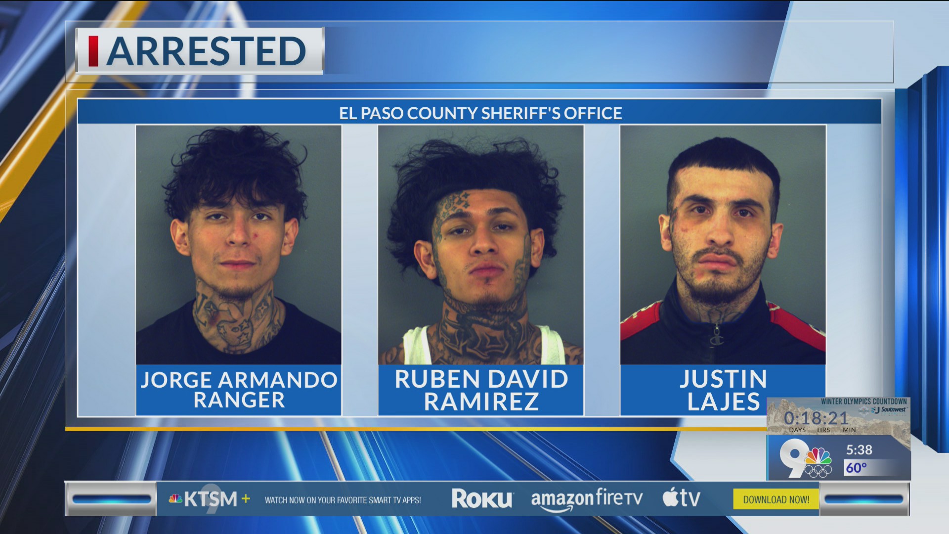 Update: 3 men arrested after pursuit in Westway