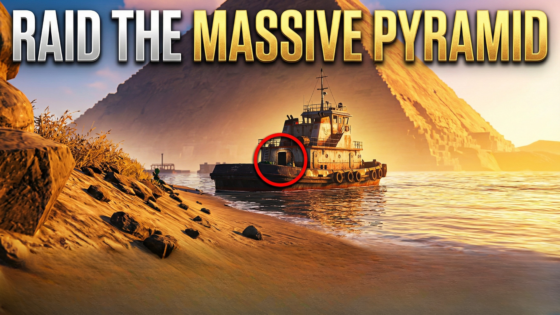 Raid showcase: Massive reinforced obelisk pyramid base