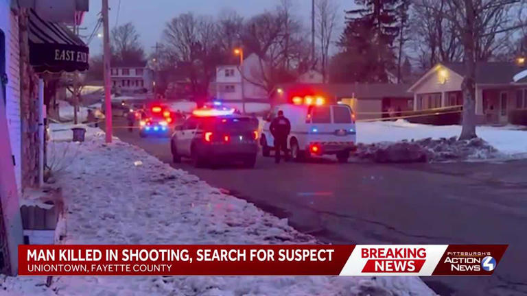 Search continues for suspect in fatal, 'targeted' Uniontown shooting