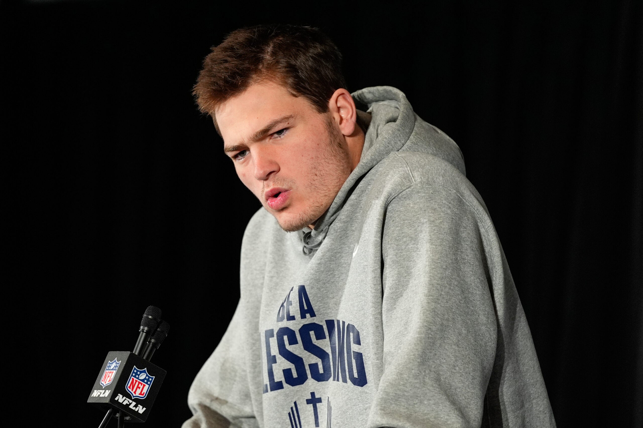Drake Maye loses MVP award to Matthew Stafford by razor-thin margin