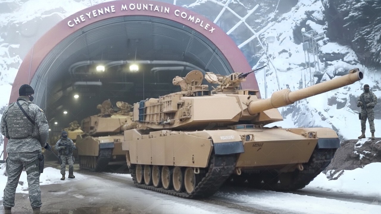 Operations inside ultra restricted US military bunker deep inside a ...