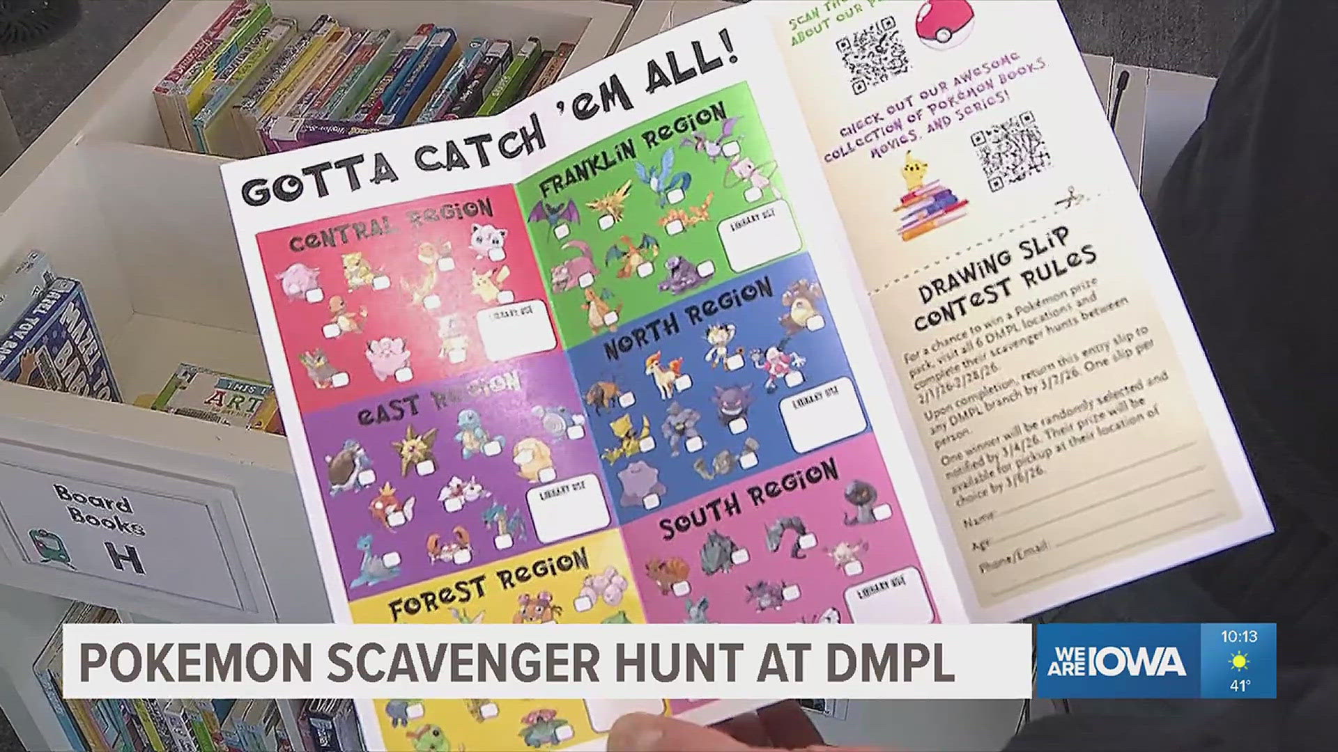 Des Moines Public Library celebrates 30th anniversary of Pokemon with ...