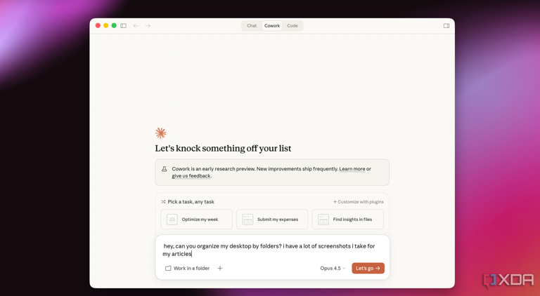 I connected Claude to my local files and tools, and it went from ...